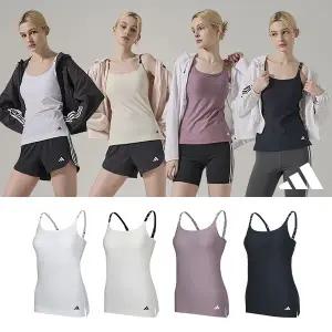 아디다스 여성 쿨메쉬 끈형 브라탑 4종세트849525