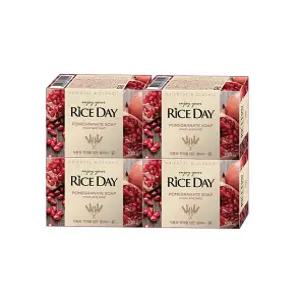 쌀비누 비누 라이온 유비누 라이스데이 x 4개 유 100g