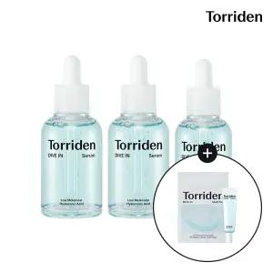 [SET] 토리든 다이브인 저분자 히알루론산 세럼 50ml+50ml+40ml (+다이브인 세럼 20ml+멀티패드 10매입)
