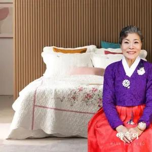 순면 자수광목 워싱침구 풀세트 SS 슈퍼싱글 작품명 화담클래식