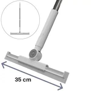 매직 실리콘 빗자루 공장용 가정용 스크레이퍼 35cm/실리콘빗자루/바닥/청소/위생/청결/화장실/물기제거/물