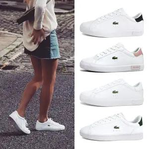 [라코스테] 스니커즈 카나비 파워코트 여성 운동화