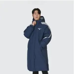 풋살) 롱 필드 패딩 다운 자켓 32YE4646-GN