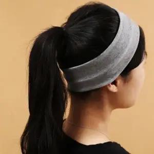 베이직 반다나 헤어밴드 연그레이 터번-WFCEA0A