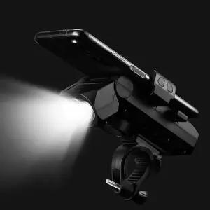 휴대폰 거치대 자전거 라이트 블랙 각도 램프 USB-WFHS1SH