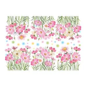 데코인테리어 코스모스가든 FDT-21301/스티커/벽지/포인트/타일/욕실/시트지/벽/식탁/냉장고/거울/꾸미기