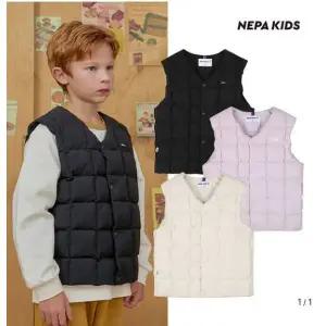 [롯데백화점]네파 (키즈)사각퀼팅 덕다운 베스트 KLF2004