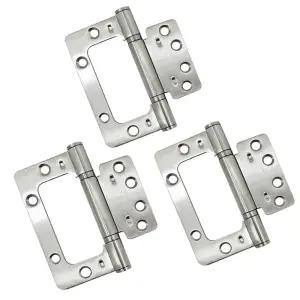 스텐 이지경첩 3개입 니켈 문고리 방문 목문 욕실문 가구 장롱 브라켓 경첩 스테인리스