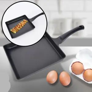 인덕션용 사각 계란말이팬 일본식 타마고야끼 김밥용 넌스틱