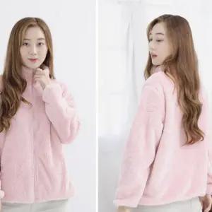 남녀공용 빅사이즈 보아털 후리스 집업 겨울 뽀글이 자켓 양면자켓