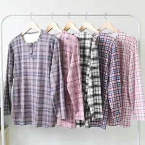 [모든GO]여성용 겨울 기모 잠옷세트 부드럽고 고품질 홈웨어 파자마 상하세트 빅사이즈