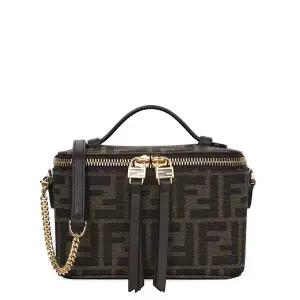 펜디 25FW 브라운 베니티 미니백 8BS108 AFPM F1GL7