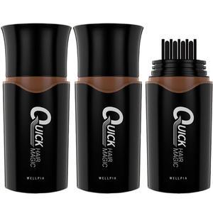 웰피아 퀵 헤어매직(8.5mlX3개)내추럴 흑갈색/새치커버 스틱 붓 빗 염색 일반모와 갈색모 모두 가능