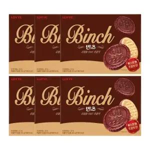 롯데제과 빈츠 204g (8.5g x 24봉) 6개 대용량