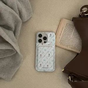 메이드모먼 cozy garden friends 디자인 맥세이프 카드슬롯