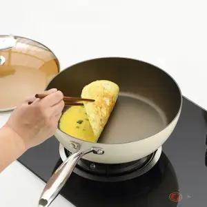 케이맘 티타늄프라이팬 논스틱 냄비 28cm+ Q292-O