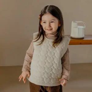 [보리보리/해피프린스]마쉬 퀼팅 아기 조끼