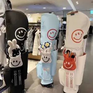 골프휠백 바퀴 달린 골프 푸른색 가방 벤츠 여성 한개옵션