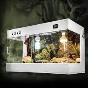 파충류 사육장 PVC 자동온도조절 포맥스 3자 온도습도