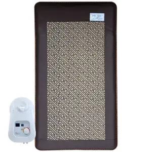 한일생활과학 그래핀 탄소 온수매트 전기장판 브라운 싱글 100x200cm 전체난방