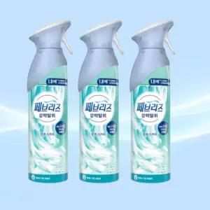 실내 차량 공기 탈취제 에어 강력 탈취 린넨 스카이 165g x 3개