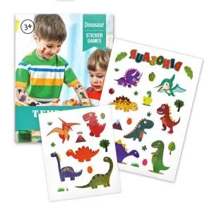 티라노 공룡 키즈 어린이 타투스티커/문신/헤나/판박이/귀여운/얼굴/페이스/페인팅/할로윈/타투/스티커