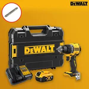 [디월트] 20V 브러쉬리스 드릴 드라이버 DCD794P1T 5Ah 배터리 1개 포함