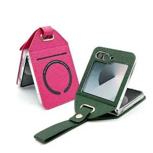 갤럭시Z플립7 더케이 주아르 락 제트플립 맥세이프 카드 스트랩 케이스 갤럭시Z플립6 5 4 3