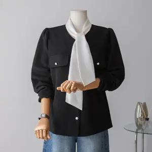 (안나앤플러스) 아일 진주 블라우스[셔츠EAM64] 빅사이즈