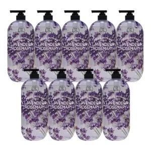 온더바디 수퍼보타닉 바디워시 라벤더앤로즈마리 900g 9개 / 약산성 바디클렌저