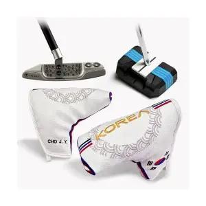 GR 골프 국가대표 제로 센터샤프트 블레이드 퍼터 커버 (KGA, 이름각인서비스)