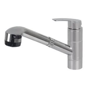 두진바스 1005 주방 원홀 수전/싱크대용/헤드/세면대/수도꼭지/싱크대/씽크대/연결/싱크/씽크/부속/수도