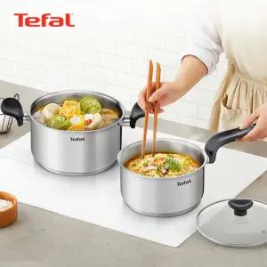 [테팔] 팬&냄비 SS G6 프리즘 냄비 2P 세트(편수 16+양수 20)