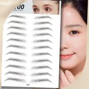 반영구 눈썹 문신 스티커 메이크업 문신 눈썹 스티커 방수 여자