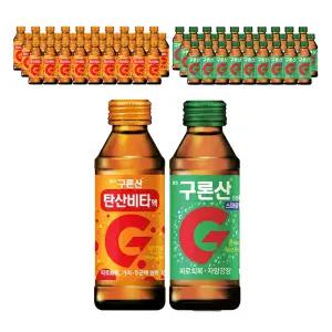 영진 구론산 탄산비타, 150ml + 탄산, 150ml 각 30개 (총60개)