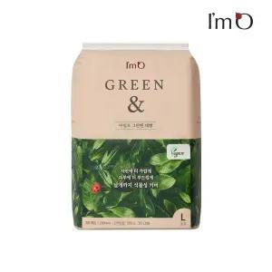 [아임오] 그린앤 비건 생리대 대형 28P x1개