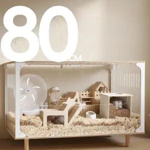 아크릴 햄스터 케이지 기니피그 조경 대형 피그미 친칠라