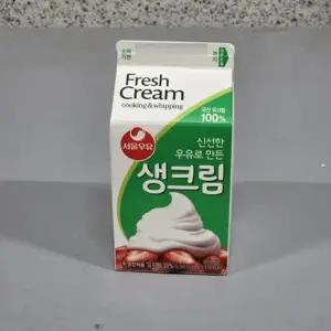 서울우유 신선한 우유로 만든 생크림 500mlx2