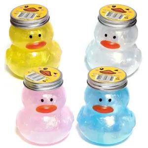 오리 슬라임 6개/초등/어린이/오리케이스/펄슬라임/촉감놀이/스트레스해소/학원/홍보용/이벤트/단체/선물용