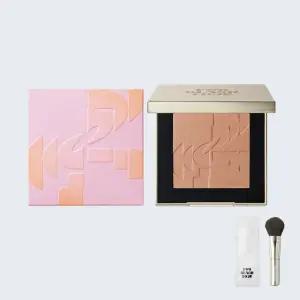 투슬래시포 블러쉬 올 오버 페이스 베 베이지 미니 앵글드 브러쉬 세트