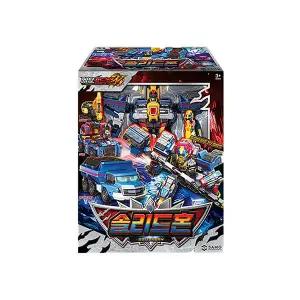 메탈카드봇W 솔리드혼 중장비 트럭 크레인 브레이커 자동차 변신 로봇 웨폰카드 캐릭터 선물