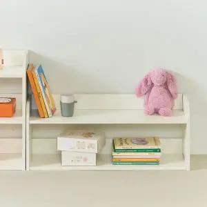 [퍼니코]모모 E0등급 전면 2단 낮은 교구장 어린이 아기 유아책장