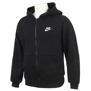 [정품] 나이키 주니어 스포츠웨어 클럽 플리스 풀집 후디 (FD3004-010)