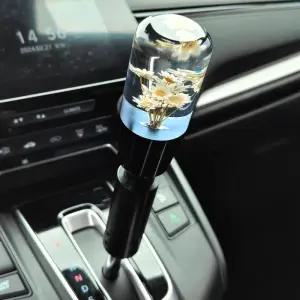 기어봉커버 밝은 봉고3기어봉 캐스퍼l단 플라워 버블 자동차 캐스퍼기어봉