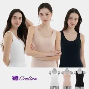 오렐리안 히든넥 코튼 브라탑 3종(런닝형)