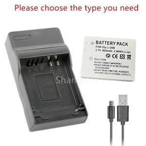 세라구 Olympus Stylus Verve Digital S μ-mini S용 Li-30B 배터리  충전기