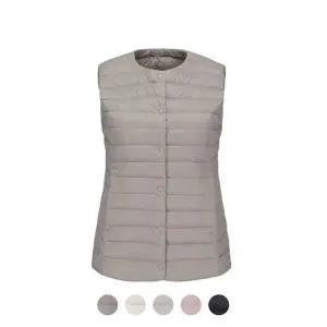 [폴햄] 여성 리얼 라이트 구스 라운드넥 경량 베스트 A_PHD5VP2012