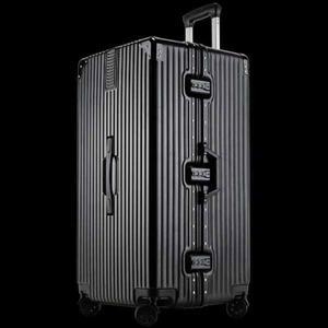 100인치 캐리어 대용량 알루미늄 여행 케이스 트롤리