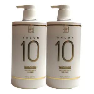 미쟝센 살롱10 단백질 에센스팩 손상모발용 990ml x2개