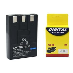 NB-3L 3.7V 1200mAh 리튬이온 디지털 충전식 배터리 캐논 카메라 IXUS I5 700 파워샷 SD10